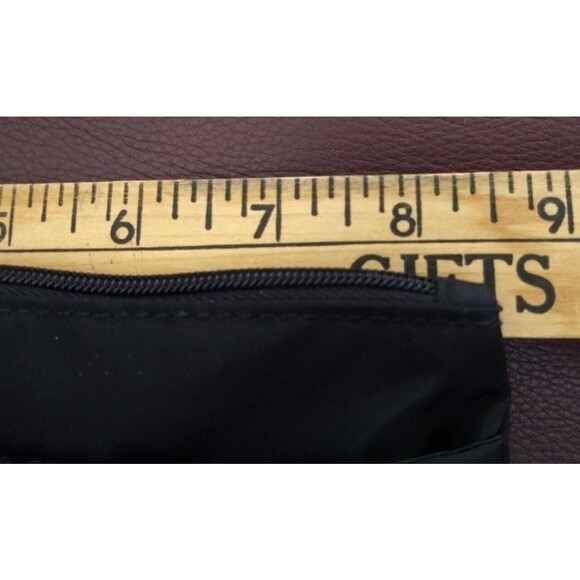 Donna Karan DK Cosmetics Black Zippered Makeup Toiletry Travel Bag Wristlet NEW - Picture 14 of 16